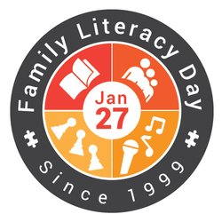 The Family Literacy Day logo.