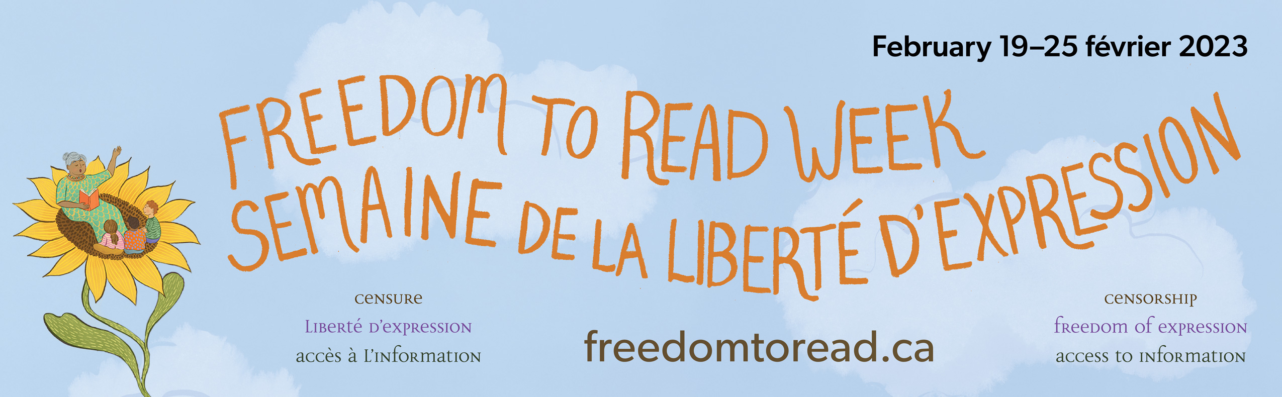 Freedom to Read Week, February 19-25, 2023