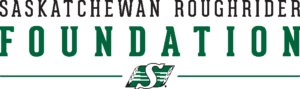 The Saskatchewan Roughrider Foundation logo.